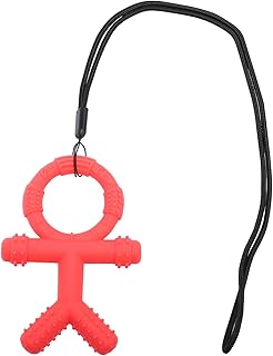 TOYANDONA 5 Pçs Vara De Dentição Silicone Chupeta Mordedor Brinquedo Sensorial Dentição Colar Infantil Brinquedo Molar Bebê Chupeta Brinquedo Para Crianças Anti-Comer Mão Mordedor Criança