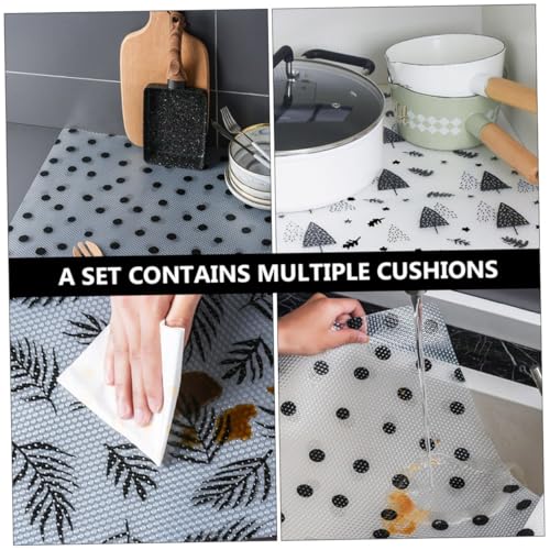 Tapis de réfrigérateur iplusmile découpable lavable de qualité supérieure