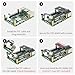 ElectroCookie PCIe to M.2 NVMe SSD HAT Board for Raspberry Pi 5 – Supports Key-M 2230 & 2242 SSD Sizes (ECR5_SSDS)
