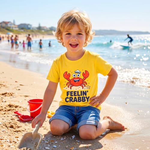 Image of DEEKEY Toddler Boys Shirts Short-Sleeve Little Kids t Shirts Boys' Tops, Tees & Shirts Graphic TEE Age for 2-7 Years 4-Pack