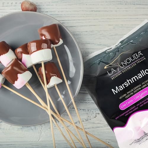 La Nouba Sugar-Free Marshmallows – 2 Value Packs – 2.7 oz. Each – Low Calorie, Low Carb, Fat-Free and Gluten Free Snack – Traditional Delicious Taste – All Natural and Healthy Marshmallows - Thumbnail 3