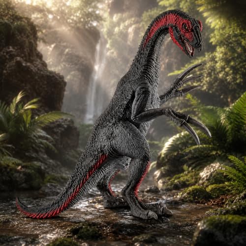 Image of Therizinosaurus Toy Dinosaur Action Figure, Realistic Therizinosaurus Big Dinosaurs Toys for Kids, Therizinosaurus Toy for Play and Display, Jurassic Dino Toys for Boys & Girls (Therizinosaurus)