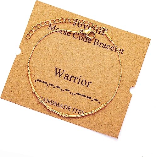 Image of JoycuFF Inspirational ๐ ๐ผ๐ฟ๐๐ฒ ๐๐ผ๐ฑ๐ฒ ๐๐ฟ๐ฎ๐ฐ๐ฒ๐น๐ฒ๐๐ ๐ณ๐ผ๐ฟ ๐ช๐ผ๐บ๐ฒ๐ป Gold Silver Stainless Steel Beads Bracelets Encouragement Birthday Gifts for Her Daughter Sister Mom Best Friend
