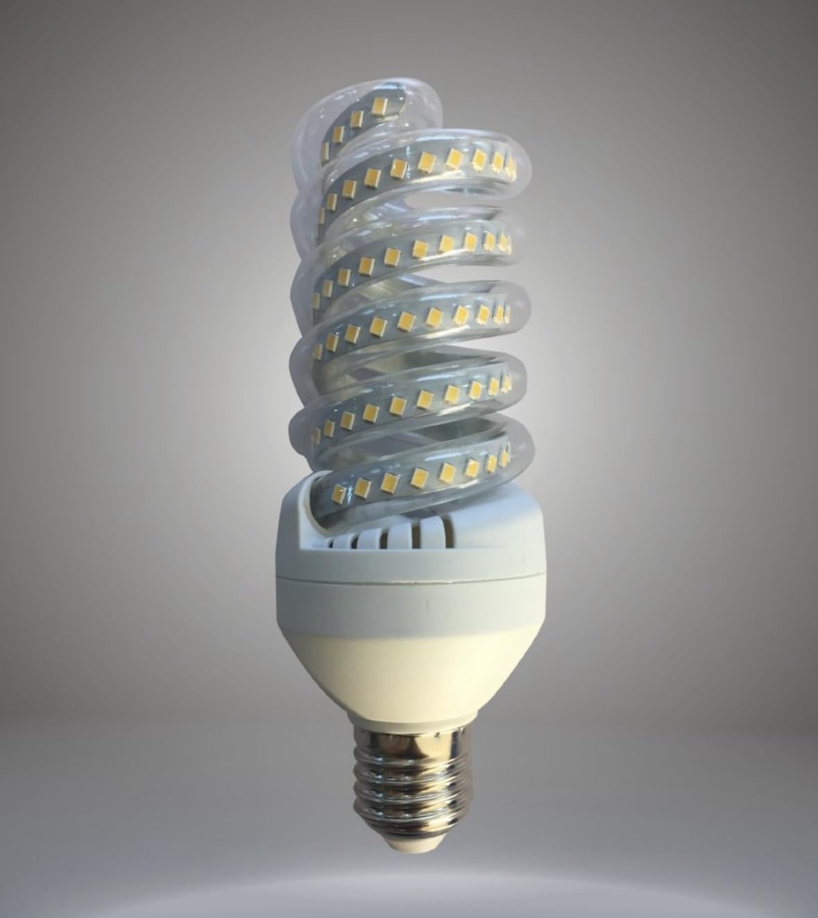 Lampadine LED E27 22W, Confezione da 10 Pezzi, 2200LM, 3000K/4000K/6500K, Luce Calda, Naturale e Fredda, Lampadina LED a Spirale, CRI>80, Illuminazione 360°, Risparmio Energetico, E27-S-22W-C