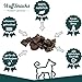 Rinderlungenwürfel für Hunde I 1kg I Rinderlunge getrocknet würfel klein I Trainingsleckerli Hund I Rinderlunge für Hunde getrocknet | fettarm I Leckerlies von Wuffsnacks