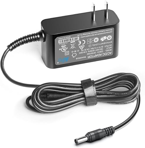 KFD Cargador adaptador de CA de 26 V para Tineco A10 A11 Hero Master Floor ONE S3 iFLOOR 3 Cable de alimentación inalámbrico para aspiradora Dibea