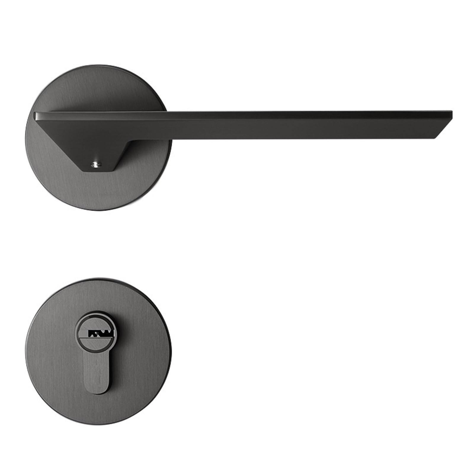 NYRXRYTCA Locks Bedroom Bathroom Door Lock Style Indoor Bathroom Door Lock Simple Split Bedroom Door Lock Magnetic Silent(Magnetic lock body)