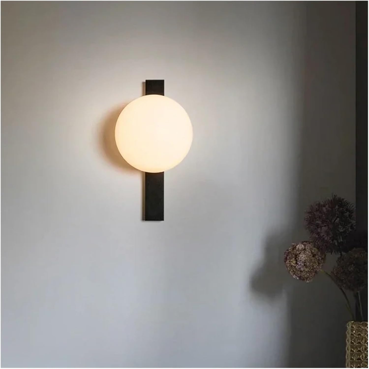 Nordic Hotel BedHead Wall Light Simple and Creative LED Circular Staircase Balcony Corridor Background Decorative