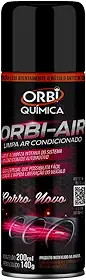 Spray Higienizador Orbi-Air Limpa Ar Condicionado Automotivo Fragrância Carro Novo - Orbi Química