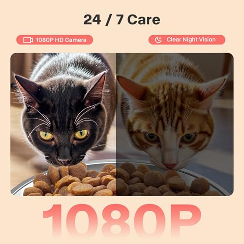 Smart Pet Feeder with Camera and Audio