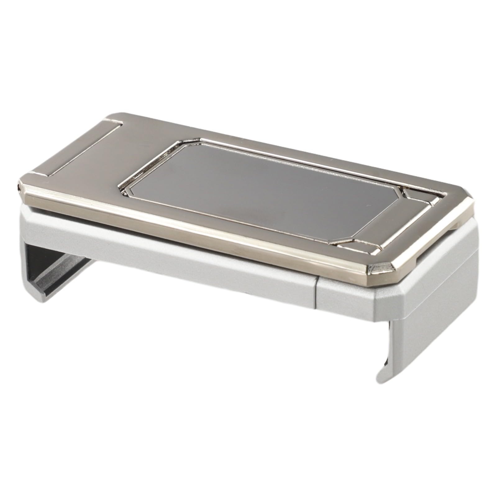Regolabile per 360 pieghevole magnetico posteriore clip supporto del telefono, staffa portatile in metallo mobile, per design compatto con rotazione multi-angolo, nero