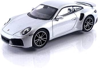 Amazon | MINI GT 1/64 ポルシェ 911 ターボ S GT シルバーメタリック