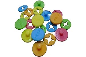 20-Pack Running Bib Snaps: Your Race Day Lifeline