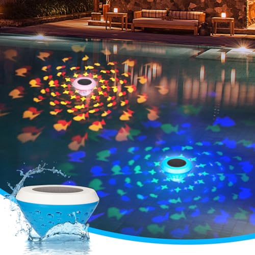 Poolbeleuchtun Solar,Fischmuster Schwimmende pool licht mit RGB Farbwechsel,Wasserdichte Solar Pool Lichter für Pool Zubehör,Pool Lichter die für Schwimmbad,Teich,Spa,Hot Tub schwimmen (2, RGB) Poolbeleuchtun Solar,Fischmuster Schwimmende pool licht mit RGB Farbwechsel,Wasserdichte Solar Pool Lichter für Pool Zubehör,Pool Lichter die für Schwimmbad,Teich,Spa,Hot Tub schwimmen (2, RGB)