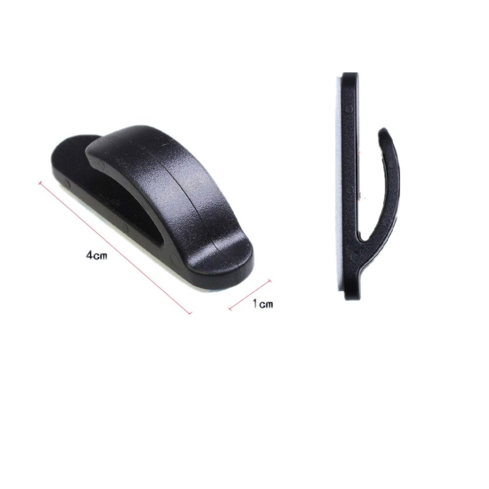 SOROPIN2Pcs Convenient Hook for Vehicle Mini Hook Key Hook Debris Hook for Car Black