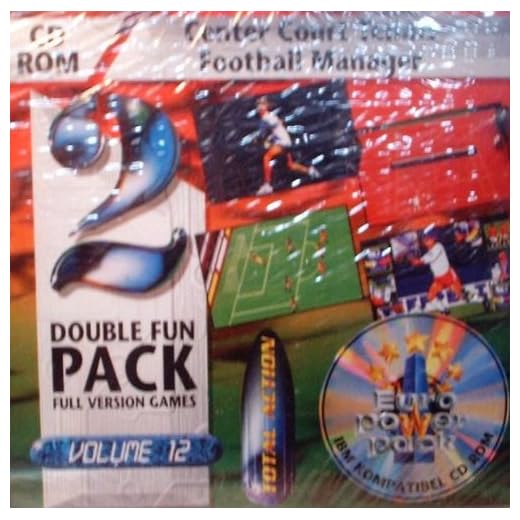 Double Fun Pack: Center Court Tennis & Football Manager [Dos]