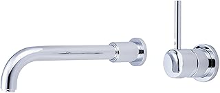 Pioneer 3MT800 Single Handle Lavatory Wall mount Vessel Filler, PVD Polished Chrome Finish