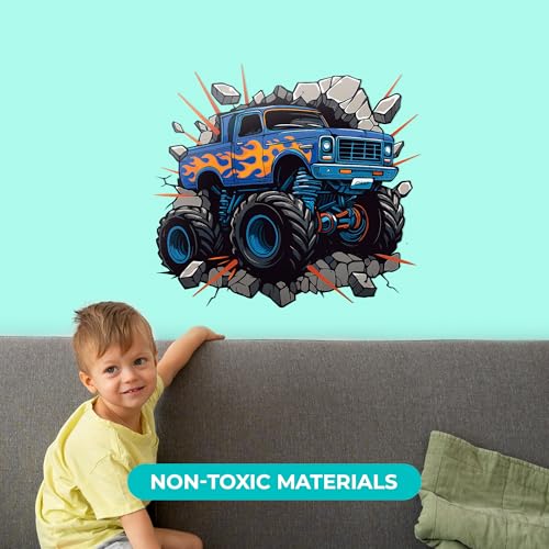 Vinilo decorativo CRYPTONITE Monster Truck 40" x 35" miniatura 6