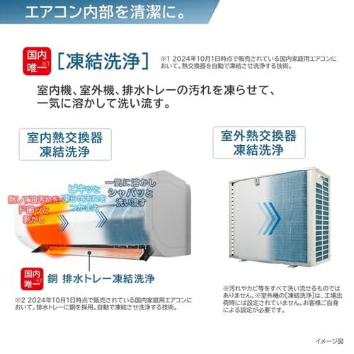 Amazon | 日立 エアコン 18畳 本体のみ 単相200V 白くまくん Xシリーズ