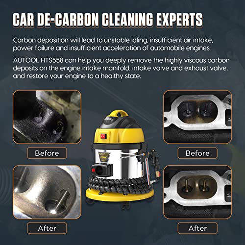 Autool Automotive Engine Intake Pipe Valve Clean Machine, Fuel System Cleaners Walnut Blaster, Engine Carbon Remover 110V, Eco-Friendly Walnut Sand For Carbon Deposition Cleaning #TOP1