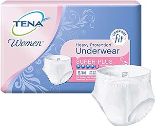 Tena Underwear for Women Heavy-Absorbency, Small/Medium, 72/Case