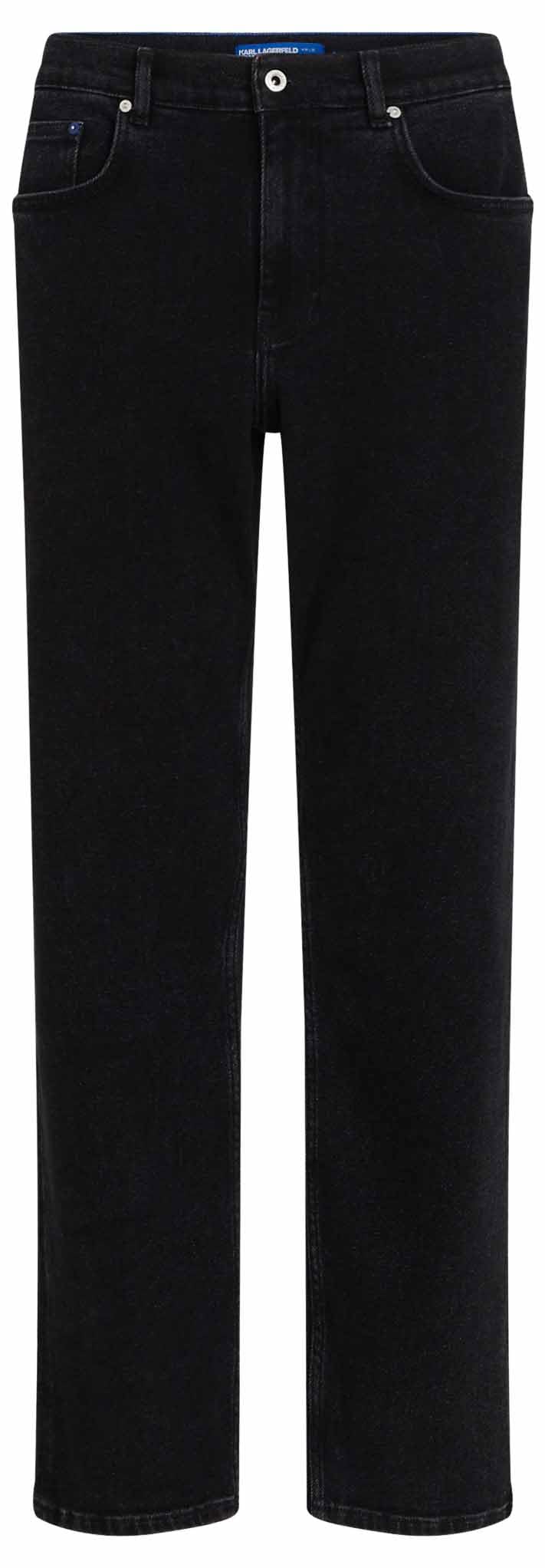 Jeansy Karl Lagerfeld, Męskie, Proste Denim, Prosta Nogawka