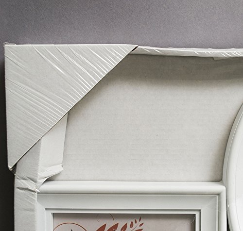 Image of Lifestyle White Collage of 6 Picture Frames - 6 Photo Frame Wall Collage