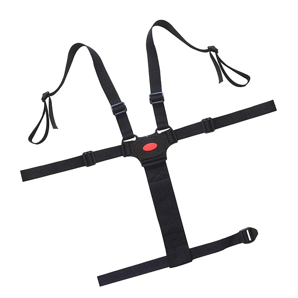 ECOMISTIQ® 5 Point Baby Safe Black Belt for Stroller Chair Pram Buggy Strap Harness|Baby| Strollers & Accessories | Stroller Accessories | Other Stroller Accessories-image-14