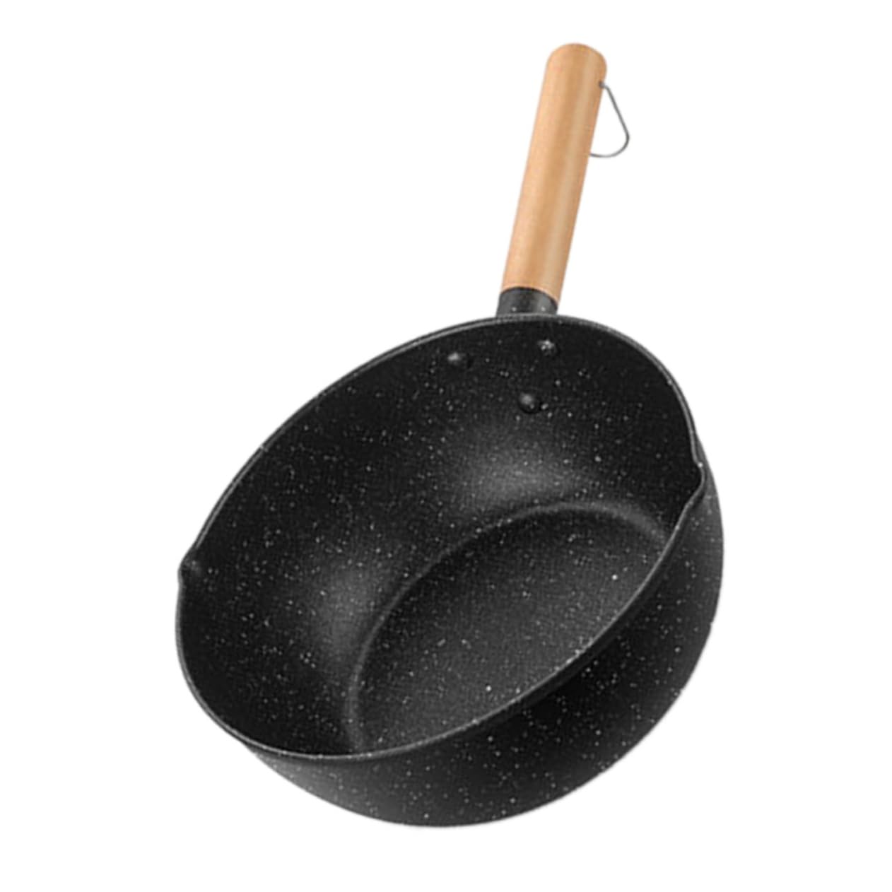 Casserole antiadhésive anti-fuite de 20 cm pour ragoût sans brûlure ni gaspillage d'énergie