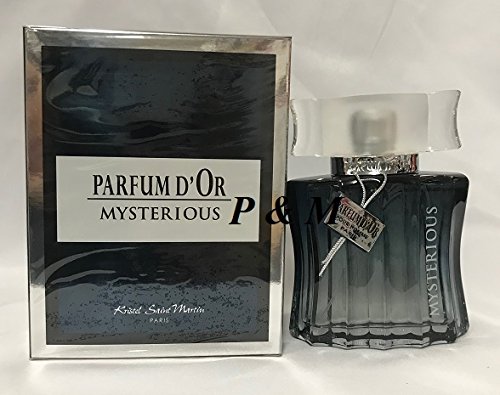 PARFUM D'OR MYSTERIOUS BY KRISTEL SAINT MARTIN COLOGNE FOR MEN 3.3 OZ / 100 ML EAU DE TOILETTE SPRAY PARFUM D'OR MYSTERIOUS BY KRISTEL SAINT MARTIN COLOGNE FOR MEN 3.3 OZ / 100 ML EAU DE TOILETTE SPRAY
