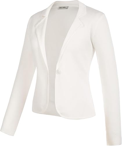 Miniatura 7 de GRACE KARIN Chaqueta de punto corto para mujer, estilo casual, con botones, ligera, con botones frontales, tallas S-XXL