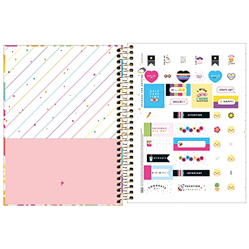 Planner Espiral 17,7 x 24 cm Be Nice 90 Grande 2022 - Estampa Yes 2022 yes - Tilibra