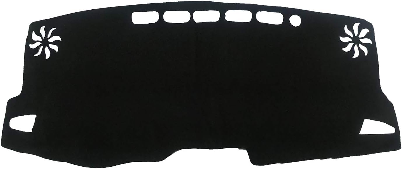 Custom Fit Dashboard Black Center Console Cover Dash Mat Protector Sunshield Cover for 2019 2020 2021 Toyota Corolla Hatch 2020 2021 Toyota Corolla Sedan
