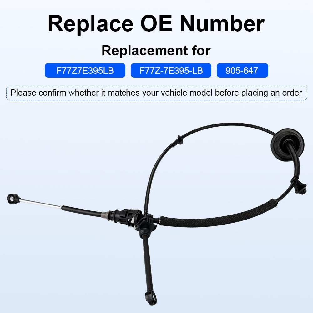 Amazon.com: WMPHE Transmission Shift Cable Replacement for F77Z