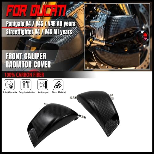 Écope de frein carbone pour Ducati Panigale V4 V2 | Finition Gloss