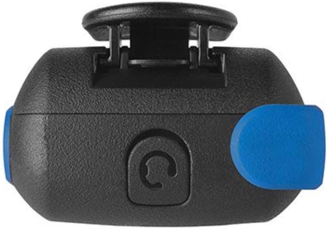 Top view of Motorola TALKABOUT T62 showing the 2.5 mm headset jack.