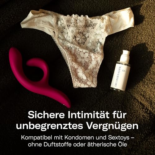 DR. VIVIEN KARL Gleitgel 06 | Feuchtigkeitsspendendes Gleitmittel auf Wasserbasis | Natürliches Stimulationsgel für den Intimbereich | Lubricant Water-Based | Vegan & frei von Parabenen | 50 ml – Bild 5