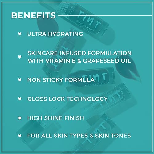 Tint Cosmetics 2.5ml Brick Red Lipgloss, Non Sticky, Hydrating, Light Weight, Long Lasting, High Shine & Soft Natural Liquid Lip Gloss For Girls & Women (Honey) - Image 5