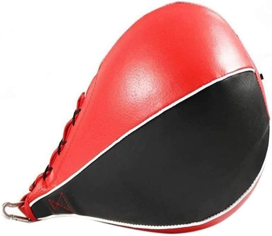 Boxing Speed Bag Portable PU Leather Pear Training Boxing Punching Bags, Boxing Speed Ball for Adult Kids, for Workout Fitness Gym Boxing Fighting Sports