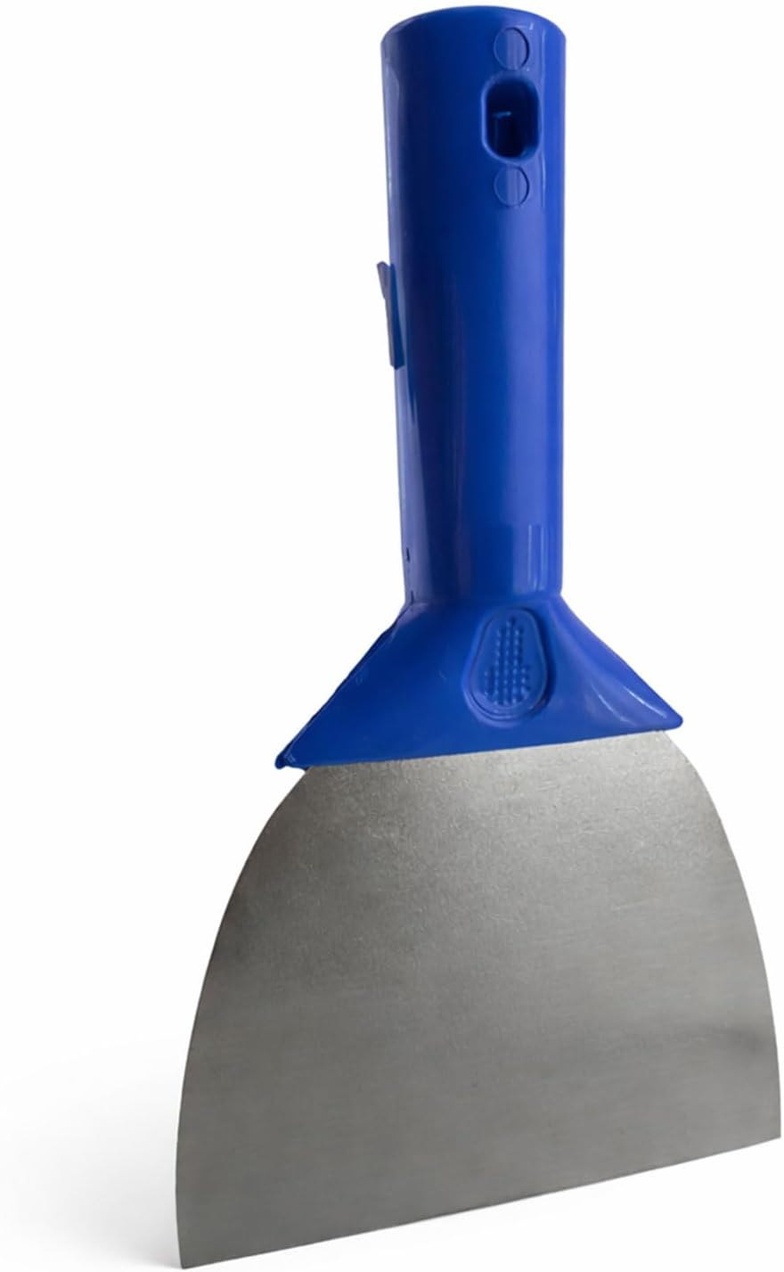 Plastik Saplı Saptak İnşaat Spatulası 14 Cm Duvar Macun Alçı Uygulama Boya Kazıma El Aleti