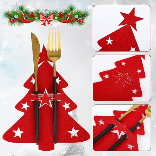 Porta Cubiertos Árbol de Navidad (12 uds) — imagen 3