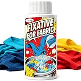 DOTUHAO Color Fixative, 3.5 fl oz / 100 ml Fixative for Fabric, Color Stay Dye Fixatives for All Fabrics, Enhances Fabric Wash Fastness and Abrasion Resistance (3.5 fl oz / 100 ml)