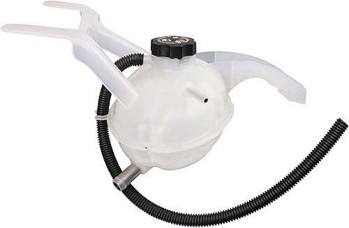 Vista 235 de TRQ Botella de desbordamiento del tanque de expansión del depósito de refrigerante del radiador compatible con Porsche Macan 2015-2018