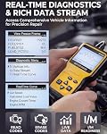 MOTOPOWER MP69033 Car OBD2 Scanner Code Reader Engine Fault Scanner CAN Diagnostic Scan Tool for All OBD II Protocol Cars Since 1996, Yellow