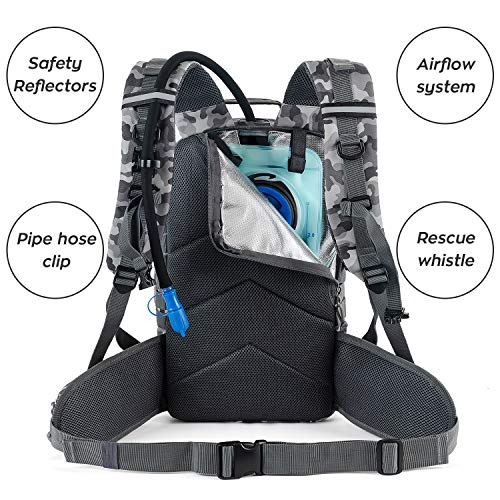 Gelindo Military Tactical Backpack, Army Molle Bag, Assault Backpacks, Small Rucksack for Hunting, Camping, Trekking, School, 35L