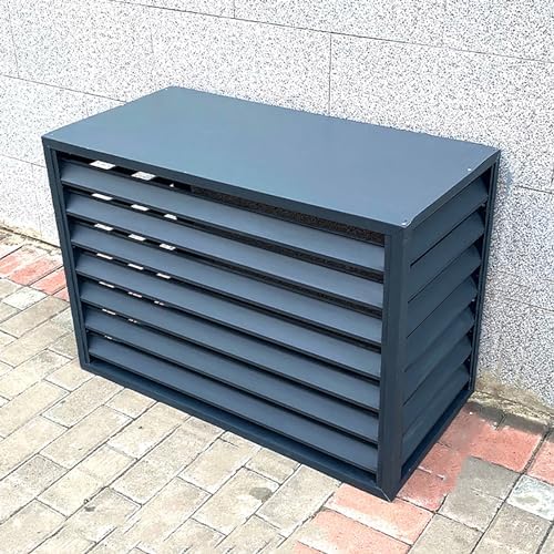 Durable Outdoor AC Unit Cover for Air Source Heat Pumps - Aluminum Weather & Leaf Protection, Fits Most Condensers - Essential Outdoor HVAC Accessory