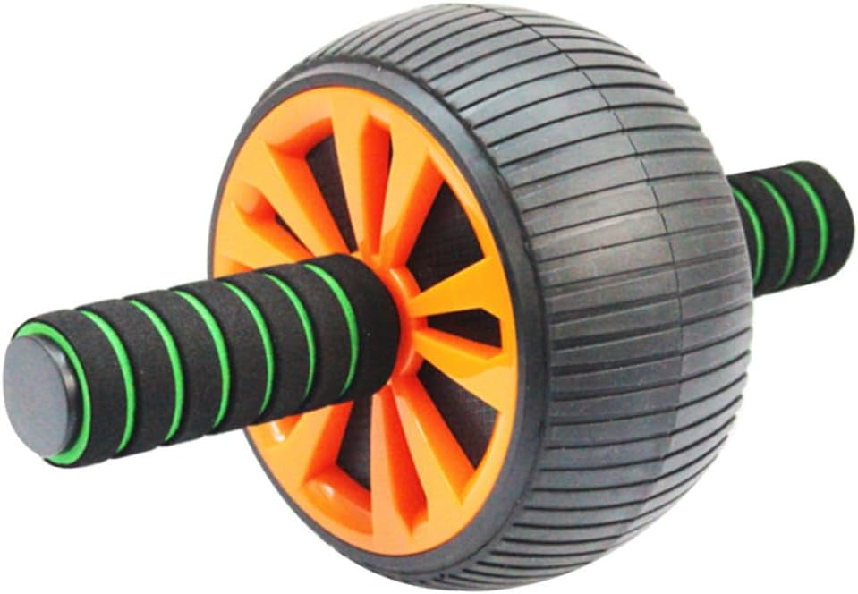 Veemoon Ab Wheel Roller Non-slip Silent Core Abdominal Exercise Trainer Fitness Device for Home Gym Muscle Training
