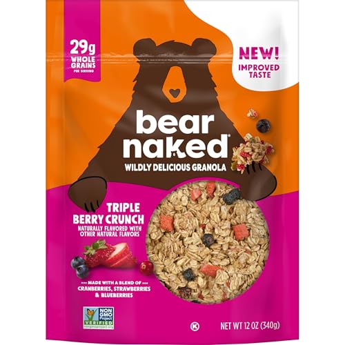 Bear Naked 00070 Granola Cereal, Breakfast Snacks, Triple Berry thumb #6