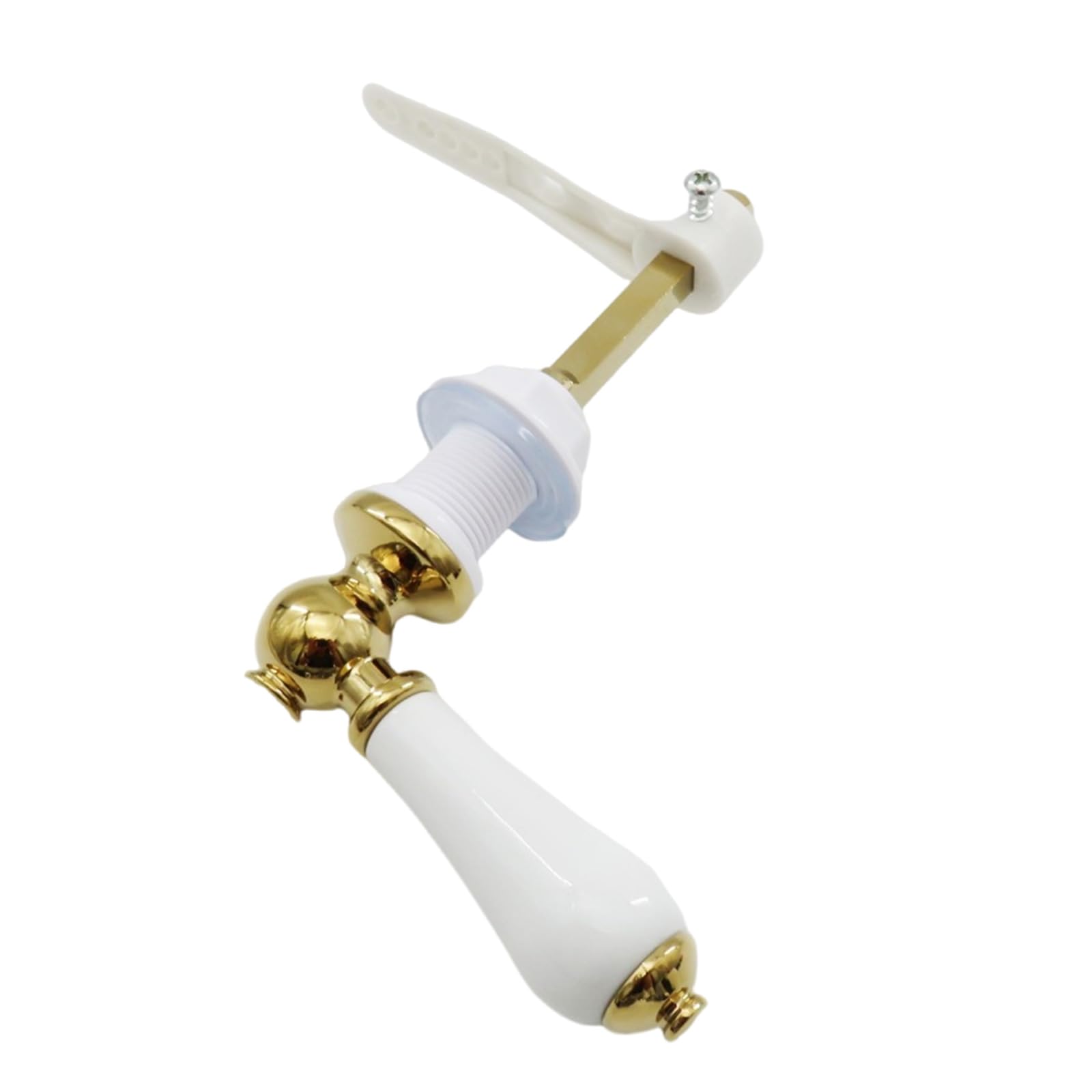 Bbajszx Multicolor Multipurpose Ceramics Lavatory Flush Levers Zines Alloy Finish Sturdy Materials Long Time Use Bathroom Solution Cistern Levers Replacement