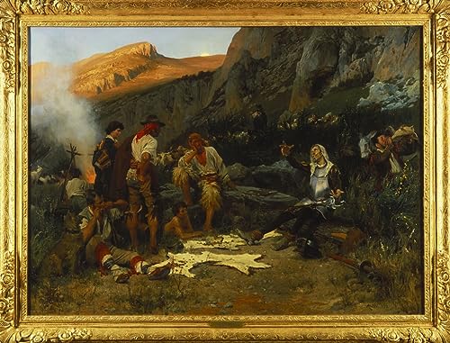 Impression d'affiches Don Quichotte grand format 60x90 cm toile portrait